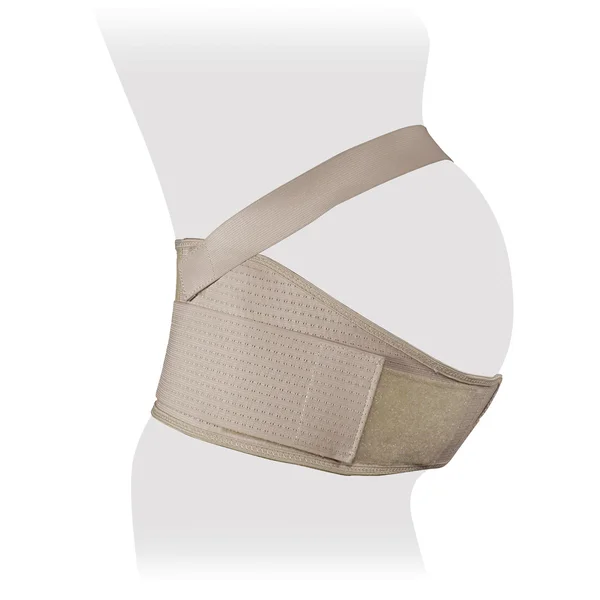 Bandage pré-natal ortopédico médico, bandagem para mulheres grávidas, cinta espinhal — Fotografia de Stock