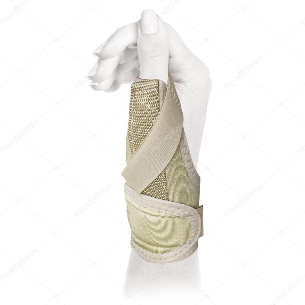Wrist Joint Brace with Thumb Fixation