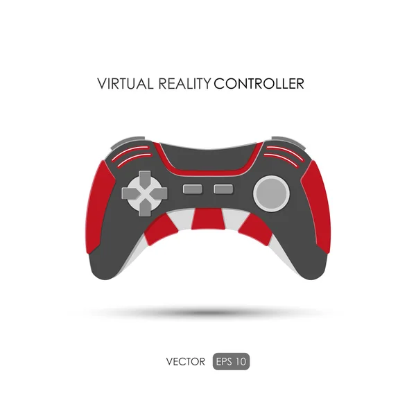 Controlador manual para sistema de realidad virtual — Vector de stock