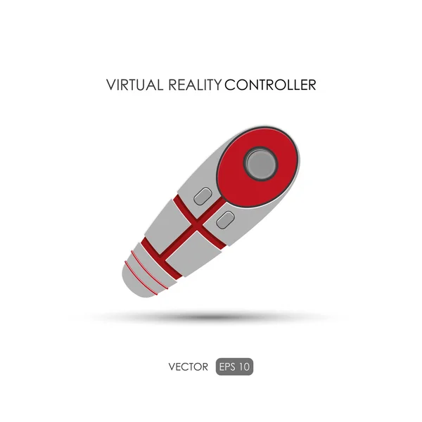 Contrôleur manuel pour système de réalité virtuelle — Image vectorielle