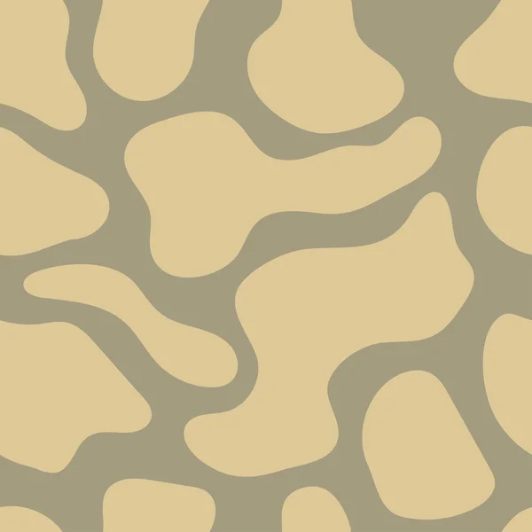 Groene naadloze patroon. Camouflage stof. Militaire textuur — Stockvector
