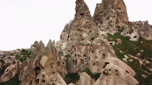 Cappadocia 'daki Selime ve Ihlara Vadisi — Stok video