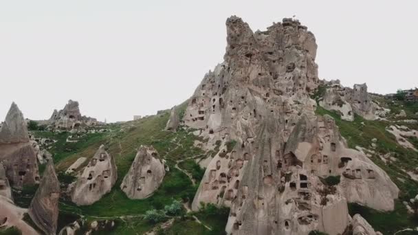Selime e vale de Ihlara na Capadócia — Vídeo de Stock