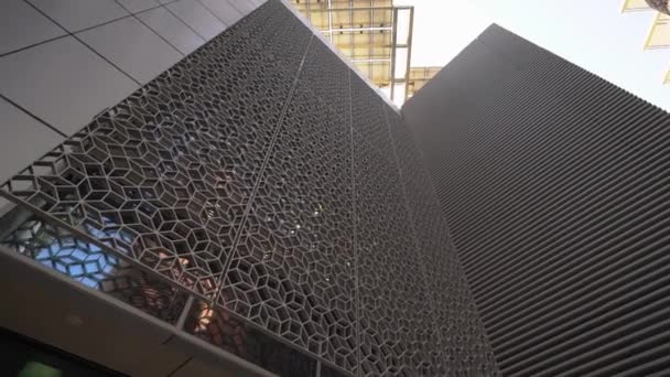 Уличная стена арабского дизайна — стоковое видео
