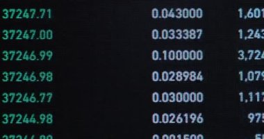 Rakamlar, uygulamada döviz kuru oranını gösterir