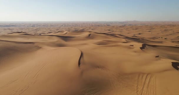 Desert and rocks — Stock Video
