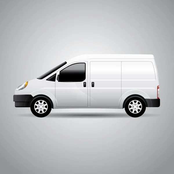 Delivery Van — Stock Vector
