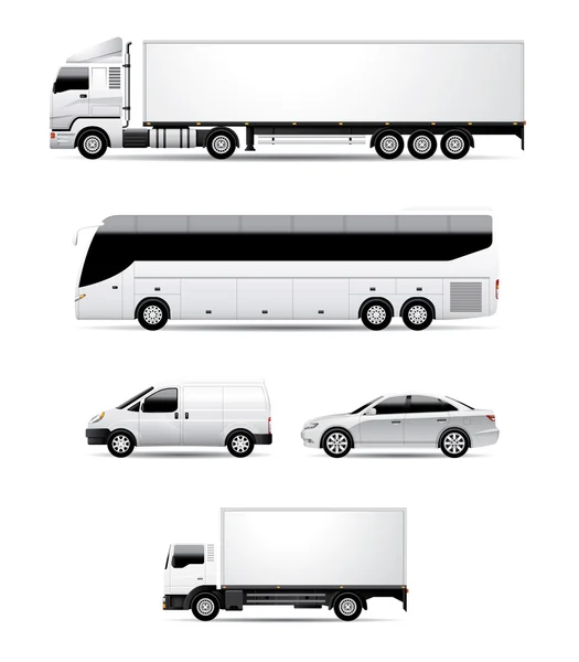 Transporte y vehículos — Vector de stock