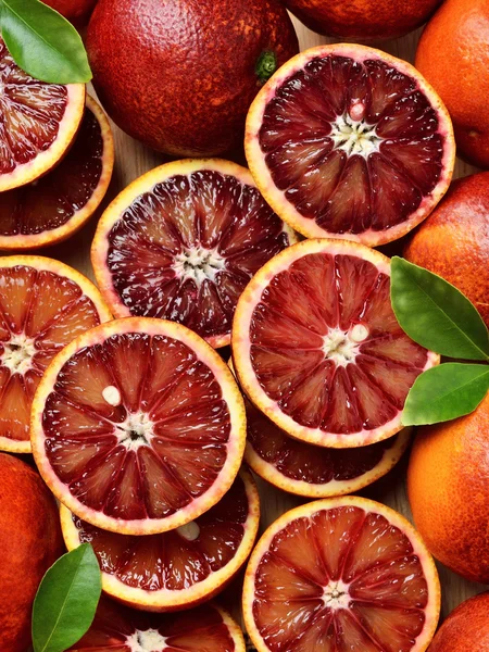 Blutrote Orangen — Stockfoto