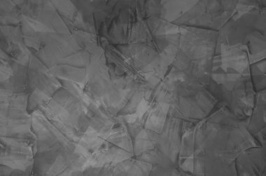 Gri beton duvar dokusu, duvar kağıdı dekoratif tasarımı için arka plan olarak kullanılan koyu renk duvar yüzeyi.