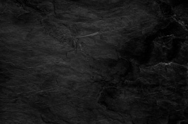 Çatallı kaya dokusu. Tasarım için kopyalama alanı olan siyah taş arkaplan. Geniş pankart.