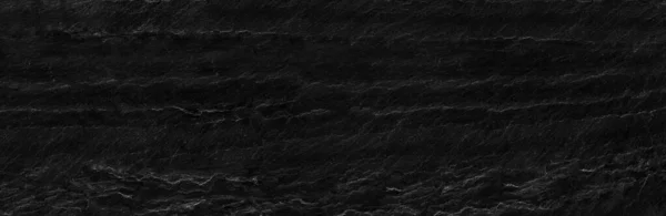 Panorama Black Lined Marble Stone Texture Background Wallpaper Decorative Design — Stock Photo, Image