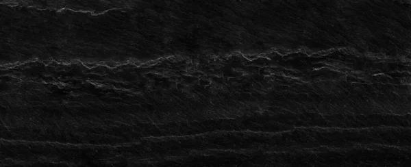 Panorama Black Lined Marble Stone Texture Background Mountain Close Distressed — Stock Photo, Image