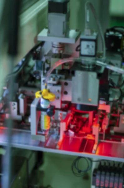 Hintergrund Verschwimmen Industriemaschine Der Fabrik Halbleiterindustrie Für Tapete Dekoratives Design — Stockfoto