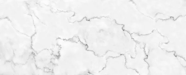 Panorama Biały Marmur Kamienny Tekstura Tła Lub Luksusowe Płytki Podłogi — Zdjęcie stockowe