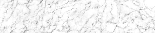 Panorama Luxury White Marble Texture Background Decorative Design Pattern Art — Stock Photo, Image