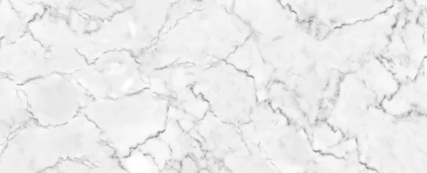 Panorama Naturalny Biały Marmur Kamienny Tekstura Tła Lub Luksusowe Płytki — Zdjęcie stockowe