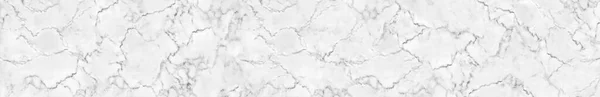 Panorama Natural White Marble Stone Texture Background Luxurious Tiles Floor — Stock Photo, Image