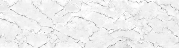 Panoráma Fehér Márvány Textúra Háttér Vagy Luxus Csempe Padló Dekoratív — Stock Fotó
