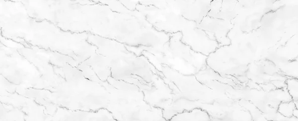 Панорама Натуральный Белый Мрамор Текстура Камня Фона Роскошной Плитки Пола — стоковое фото