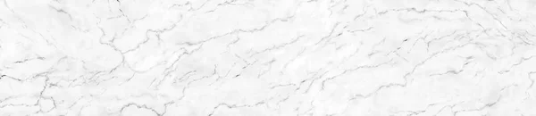 Panorama Textura Pedra Mármore Branco Natural Para Fundo Telhas Luxuosas — Fotografia de Stock