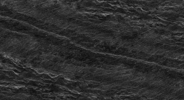 Fotokopi alanı olan siyah çizgili mermer taş arka plan. Kaya desenli siyah grunge bayrağı.