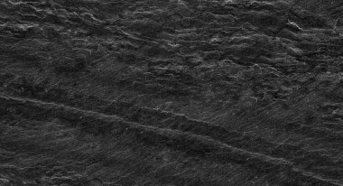 Fotokopi alanı olan siyah çizgili mermer taş arka plan. Kaya desenli siyah grunge bayrağı.