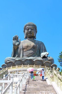 Lantau Adası, Hong Kong - 9 Ağustos 2013: 