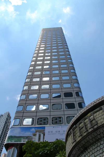 Hong Kong August 2013 Portrait Photo Skyscraper Hong Kong — Stock Photo, Image