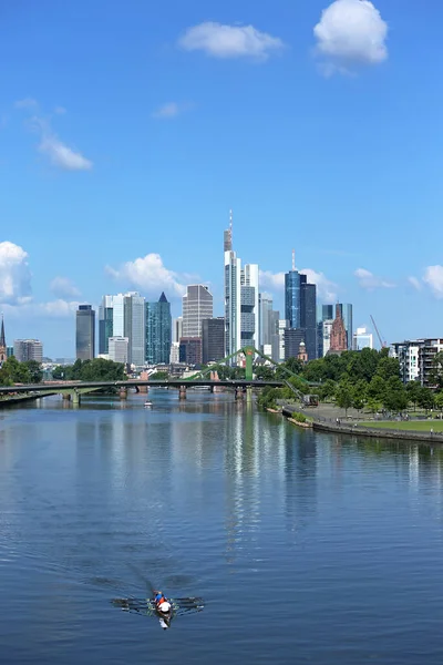 Rio Principal Frankfurt — Fotografia de Stock