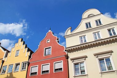 Donauwrth 'da renkli evler