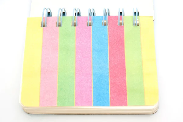 Tam renkli Notebook — Stok fotoğraf