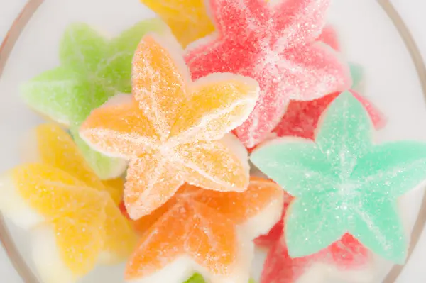 Jelly candies star — Stock Photo, Image