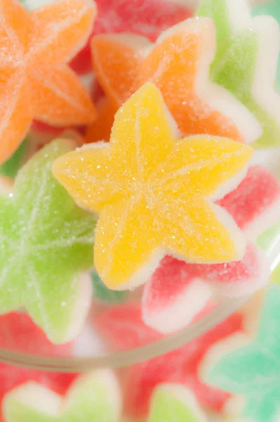 Jelly candies star — Stok fotoğraf