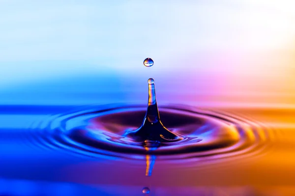 Foto de uma gota — Fotografia de Stock