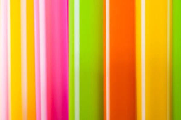 Kolorowe słomki plastikowe — Zdjęcie stockowe