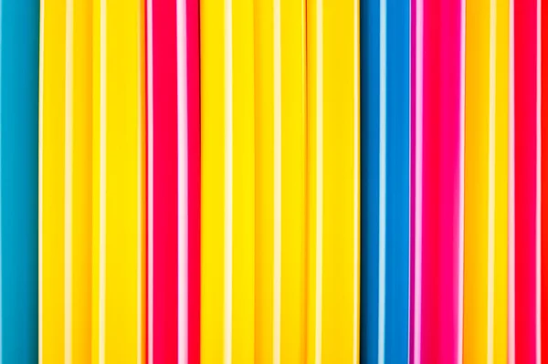 Colorful plastic straws — Stock Photo, Image