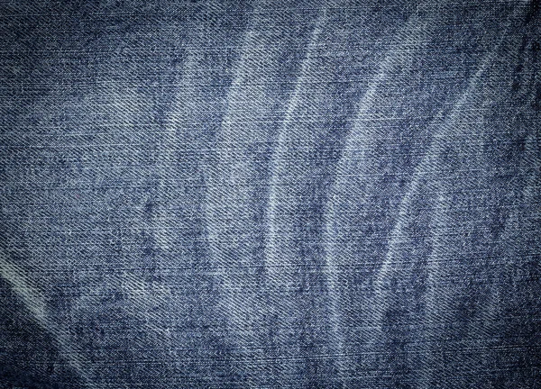 Closeup view to abstract space of empty jean texture for the bus — Stock Photo, Image