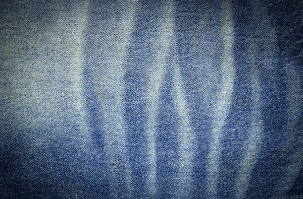 Closeup view to abstract space of empty jean texture for the bus — Stock Photo, Image