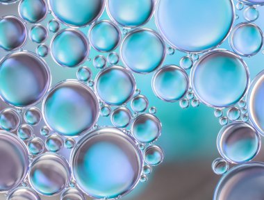 su kabarcıkları soyut ışık aydınlatma