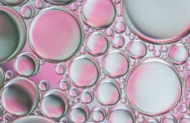 su kabarcıkları soyut ışık aydınlatma