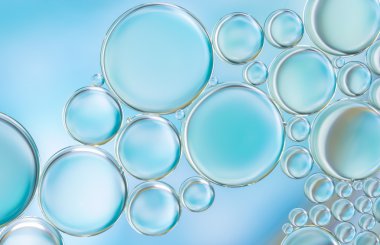 su kabarcıkları soyut ışık aydınlatma