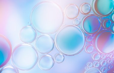 su kabarcıkları soyut ışık aydınlatma