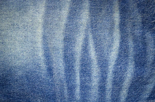 Closeup view to abstract space of empty jean texture for the bus — Stock Photo, Image