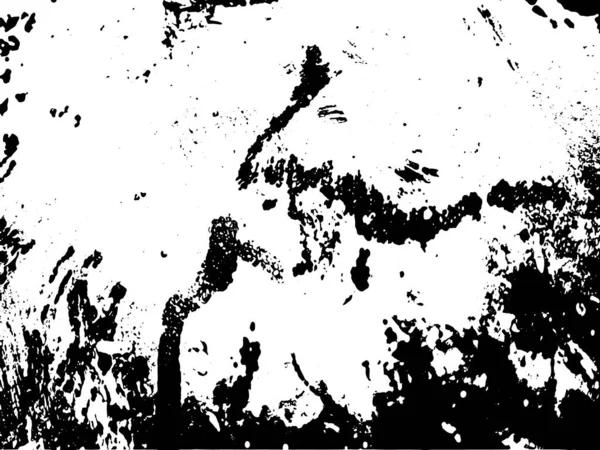 Grunge Blanco Negro Textura Superposición Angustia Abstracto Polvo Superficial Áspero — Vector de stock