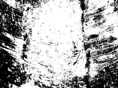 Siyah beyaz grunge. Tehlike örtüsü dokusu. Soyut yüzey tozu ve kaba duvar arkaplanı kavramı. Sıkıntı illüstrasyonu, grunge etkisi yaratmak için basitçe nesnenin üzerine yerleştirilir. Vektör EPS10.