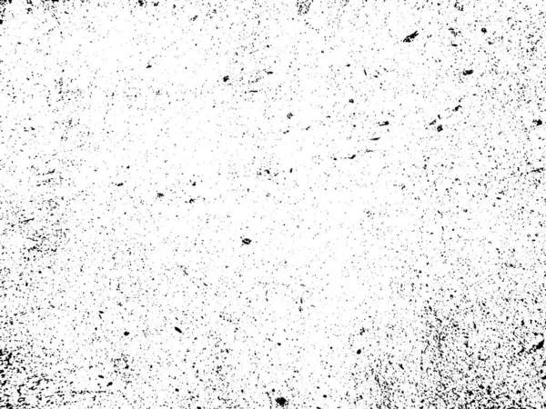 Černobílý Grunge Nouzové Překrytí Textury Abstraktní Povrchový Prach Hrubé Špinavé — Stockový vektor