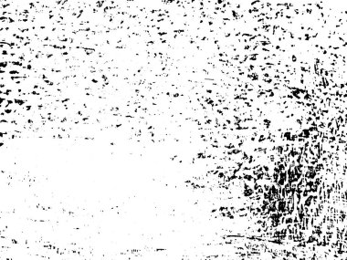 Siyah beyaz grunge. Tehlike örtüsü dokusu. Soyut yüzey tozu ve kaba duvar arkaplanı kavramı. Sıkıntı illüstrasyonu, grunge etkisi yaratmak için basitçe nesnenin üzerine yerleştirilir. Vektör EPS10.