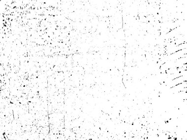 Siyah beyaz grunge. Tehlike örtüsü dokusu. Soyut yüzey tozu ve kaba duvar arkaplanı kavramı. Sıkıntı illüstrasyonu, grunge etkisi yaratmak için basitçe nesnenin üzerine yerleştirilir. Vektör EPS10.