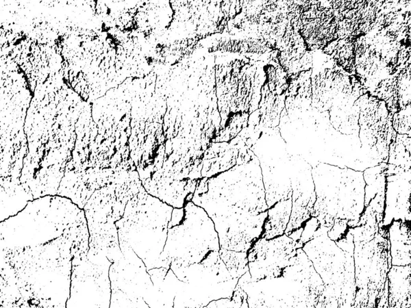 Grunge Blanco Negro Textura Superposición Angustia Abstracto Polvo Superficial Áspero — Vector de stock